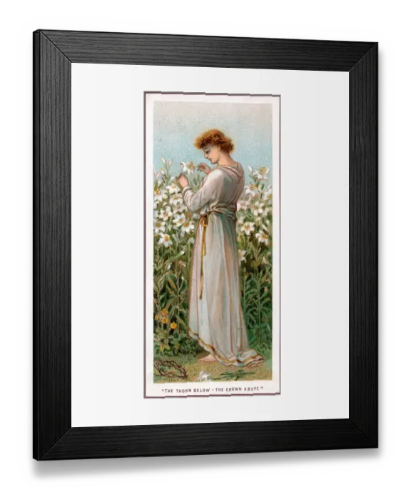 Framed Print : Devotional card by Robert Dudley Framed Print : Devotional card by Robert Dudley