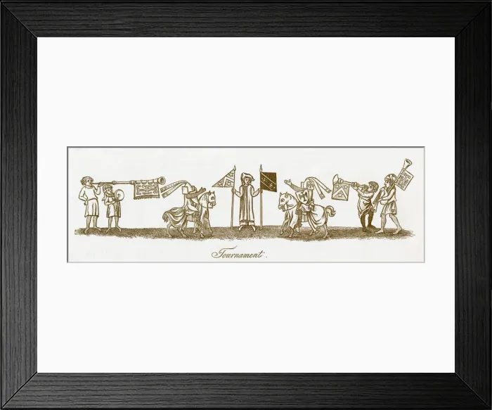 Framed Print : Medieval tournament Framed Print : Medieval tournament