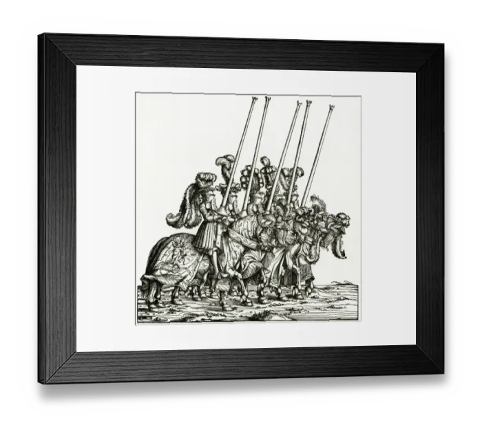 Framed Print : Italian knights Framed Print : Italian knights