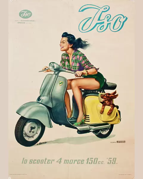 Poster, Iso Scooter
