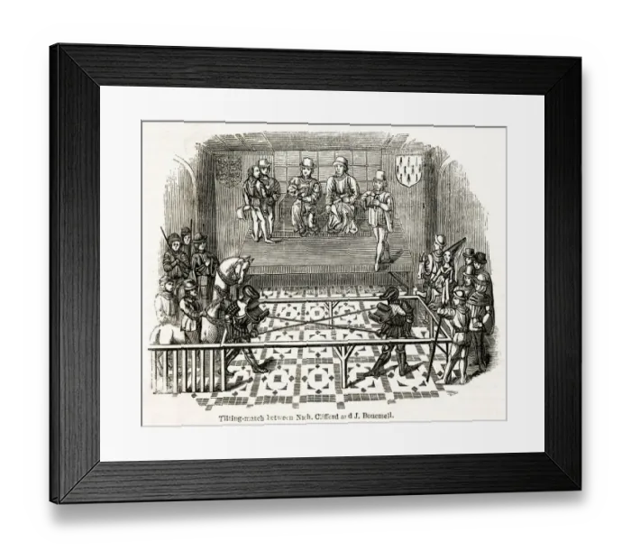 Framed Print : Jousting tournament Framed Print : Jousting tournament