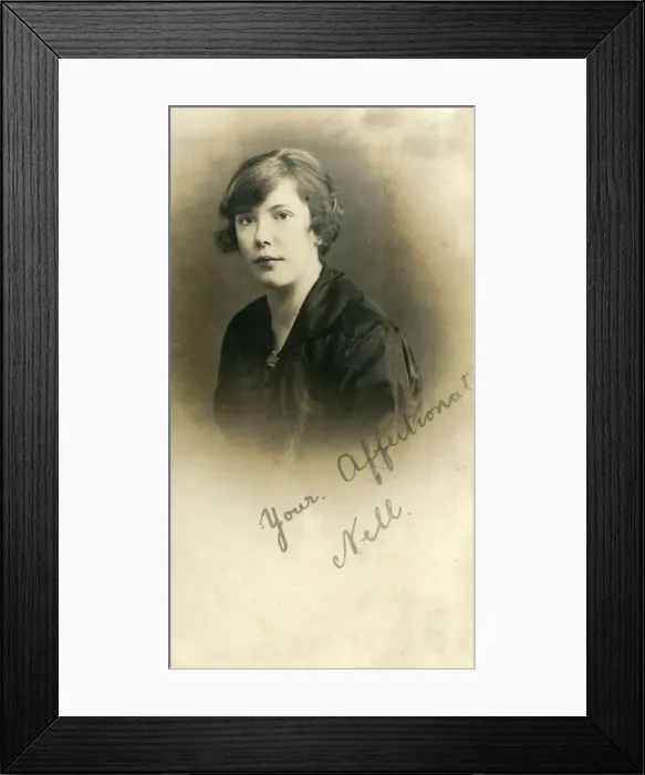 Framed Print : Portrait of a young woman in a studio photo Framed Print : Portrait of a young woman in a studio photo