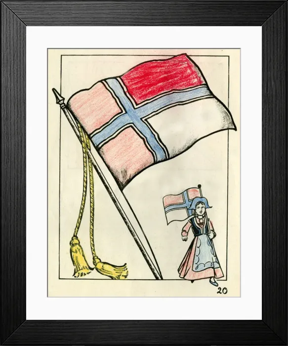Framed Print : Colouring page, For Victory Paint Book, WW2 Framed Print : Colouring page, For Victory Paint Book, WW2