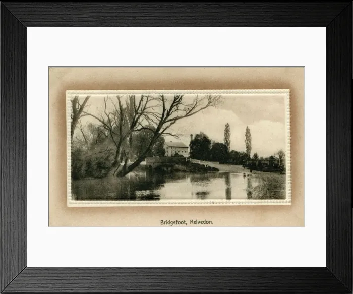 Framed Print : View of Bridgefoot, Kelvedon, Essex Framed Print : View of Bridgefoot, Kelvedon, Essex