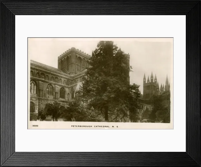 Framed Print : Peterborough Cathedral, Peterborough, Cambridgeshire Framed Print : Peterborough Cathedral, Peterborough, Cambridgeshire