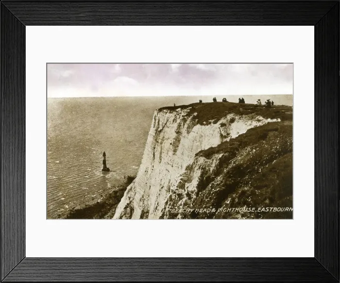 Framed Print : Beachy Head and Lighthouse, Eastbourne, East Sussex Framed Print : Beachy Head and Lighthouse, Eastbourne, East Sussex