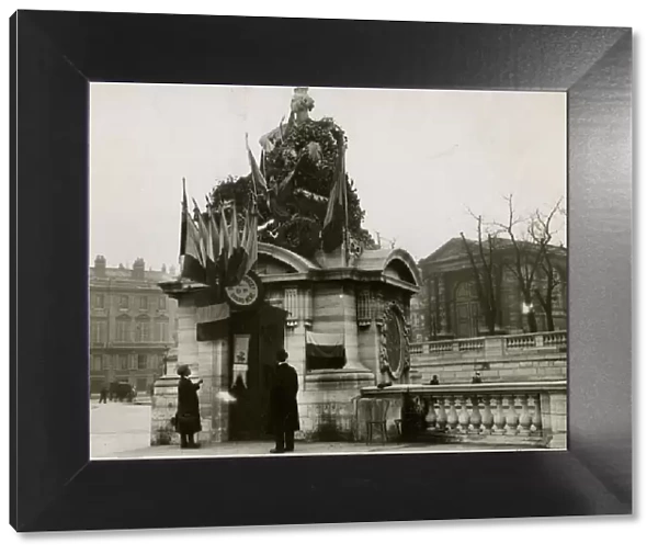 Strasbourg Memorial, Place de la Concorde, Paris, WW1
