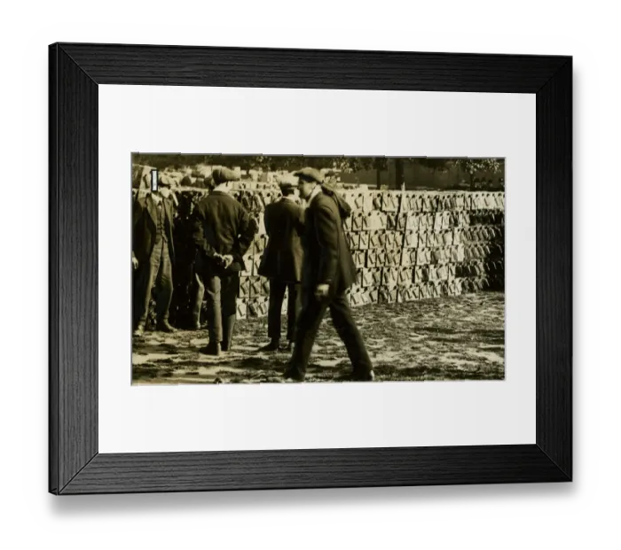 Framed Print : Petrol dump in Hyde Park, London Framed Print : Petrol dump in Hyde Park, London