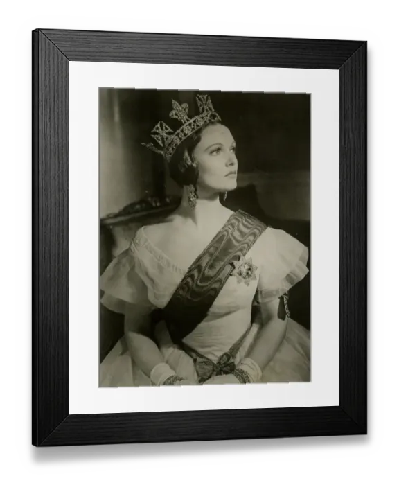 Framed Print : Anna Neagle as Queen Victoria Framed Print : Anna Neagle as Queen Victoria