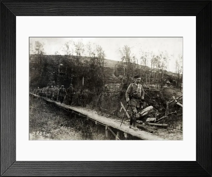 Framed Print : Kaiser Willhelm crosses Strypa River, Western Ukraine Framed Print : Kaiser Willhelm crosses Strypa River, Western Ukraine