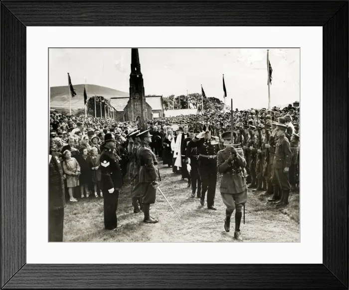 Framed Print : Vice-Admiral Ws Leveson Gower, Isle of Man Framed Print : Vice-Admiral Ws Leveson Gower, Isle of Man