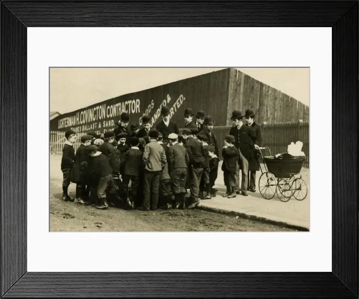 Framed Print : Easter Fair, Chelsea Bridge Road, London Framed Print : Easter Fair, Chelsea Bridge Road, London