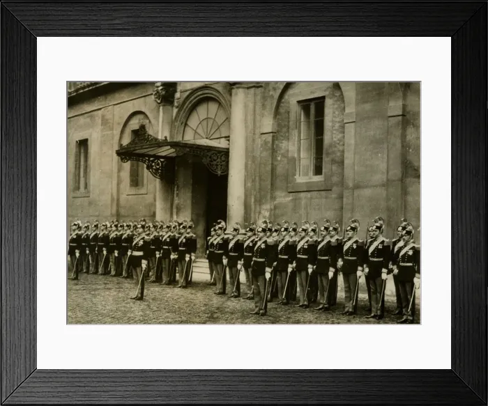 Framed Print : Guards on duty at Vatican when Pope Pius XII elected Framed Print : Guards on duty at Vatican when Pope Pius XII elected