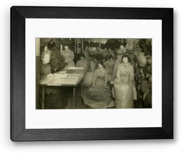 Framed Print : Womens Auxiliary Army Corps, WW1 Framed Print : Womens Auxiliary Army Corps, WW1