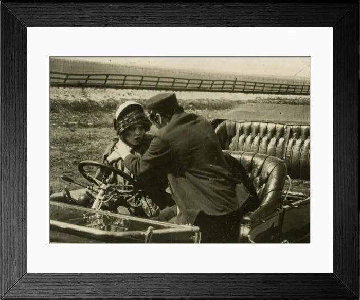 Framed Print : Mary Pickford, actress, in a film Framed Print : Mary Pickford, actress, in a film