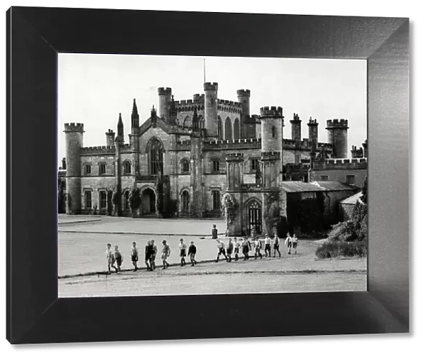 Lowther Castle, Cumberland, home for WW2 evacuees