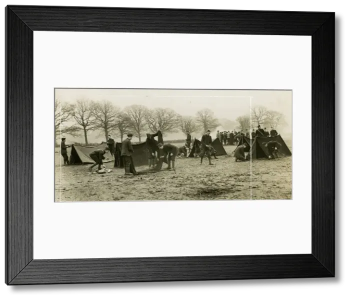 Framed Print : Kitcheners Army, 8th Battalion Leicester Regiment, WW1 Framed Print : Kitcheners Army, 8th Battalion Leicester Regiment, WW1