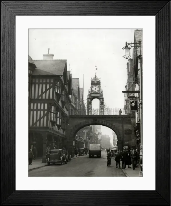 Framed Print : The East Gate, Chester Framed Print : The East Gate, Chester