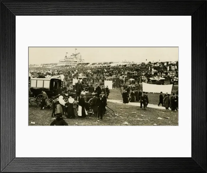 Framed Print : Scene at the Epsom Derby Framed Print : Scene at the Epsom Derby