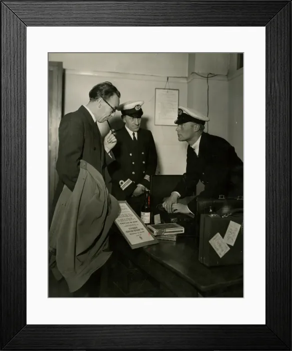 Framed Print : Men in Customs and Excise Training Centre Framed Print : Men in Customs and Excise Training Centre