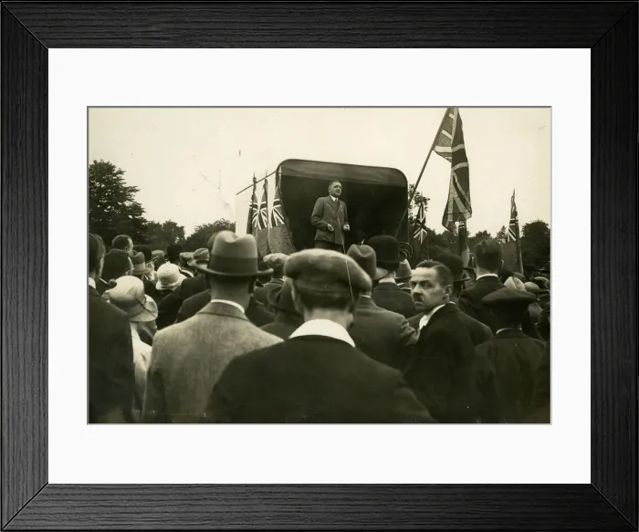 Framed Print : Colonel John Brown, Chairman of the British Legion Framed Print : Colonel John Brown, Chairman of the British Legion