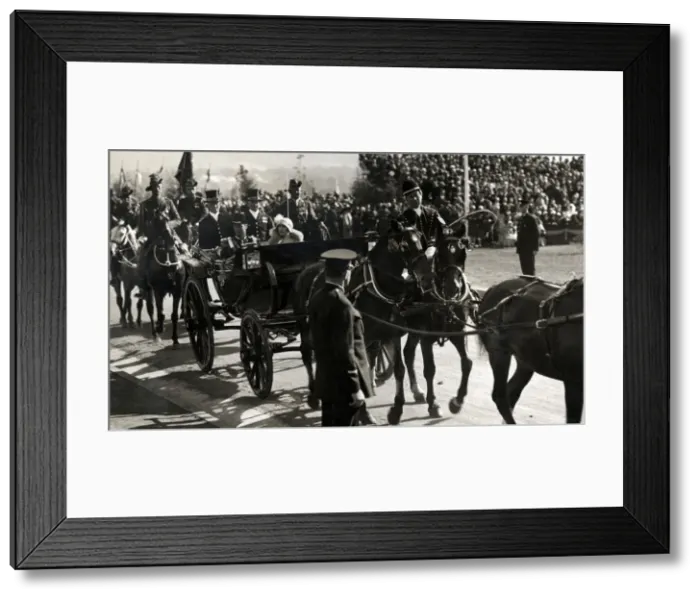 Framed Print : Duke and Duchess of York, Canberra, Australia Framed Print : Duke and Duchess of York, Canberra, Australia