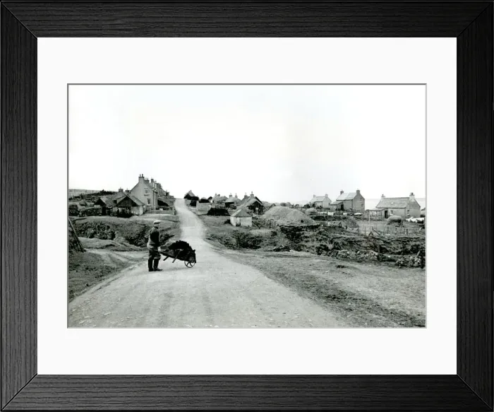 Framed Print : The Village of Knock, Isle of Lewis, Scotland Framed Print : The Village of Knock, Isle of Lewis, Scotland
