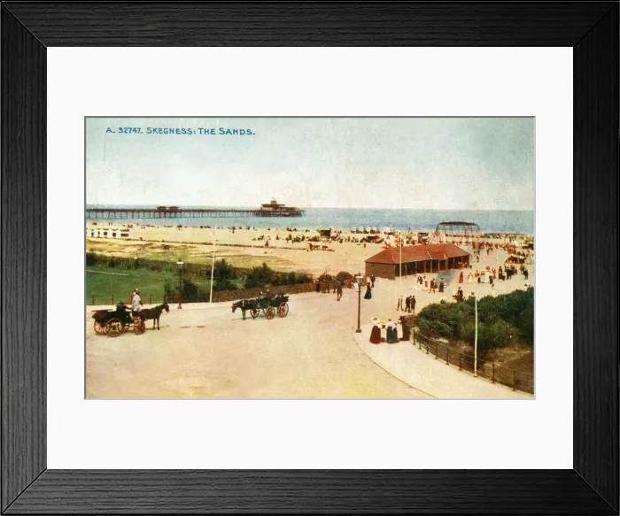 Framed Print : The Sands, Skegness, Lincolnshire Framed Print : The Sands, Skegness, Lincolnshire