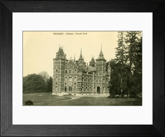 Framed Print : Vieusart Castle, near Brussels, Belgium Framed Print : Vieusart Castle, near Brussels, Belgium