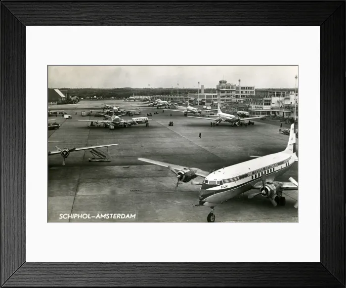 Framed Print : View of Schiphol Airport, Amsterdam, Holland Framed Print : View of Schiphol Airport, Amsterdam, Holland