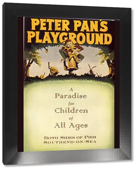 Advertisement for Peter Pans Playground, Southend-on-Sea