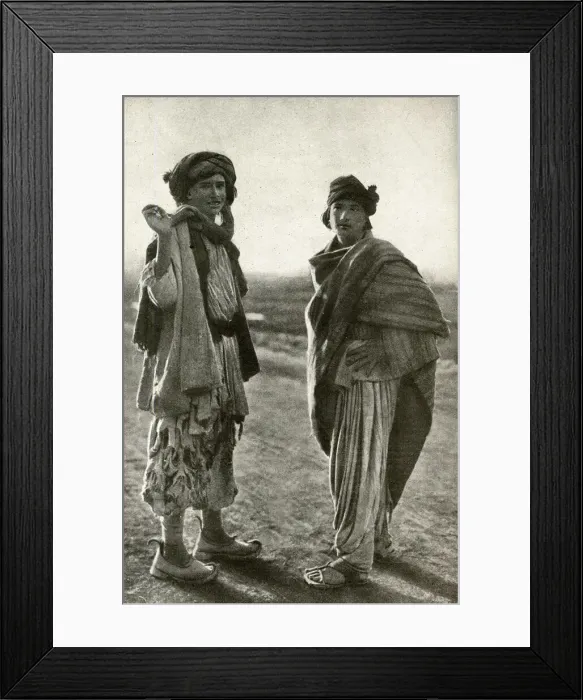 Framed Print : Two young Afghan hillmen, Afghanistan Framed Print : Two young Afghan hillmen, Afghanistan