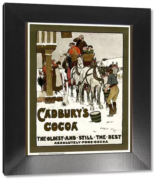 Advert for Cadburys Cocoa drink 1900