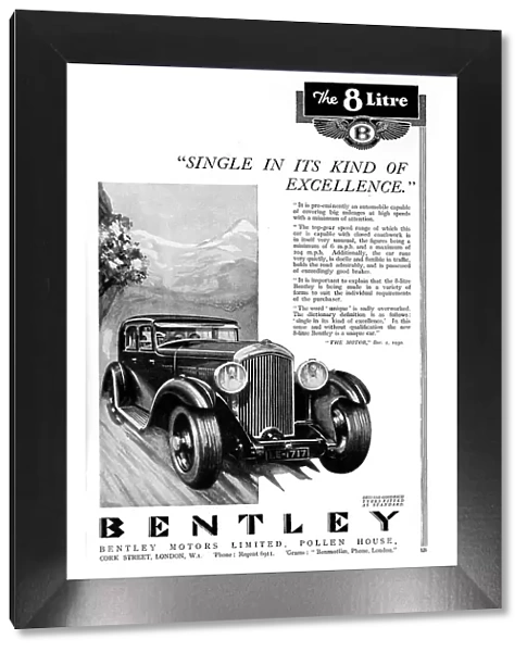 Bentley Motors advertisement