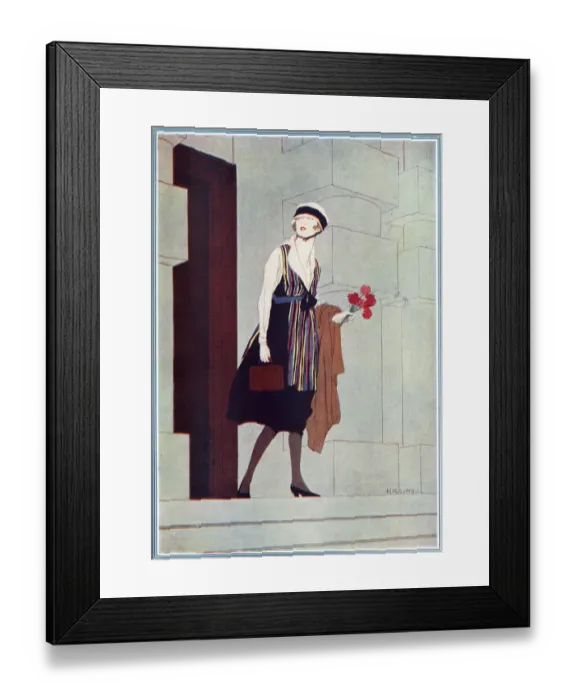 Framed Print : fashionable woman leaving War Office Fashionable woman leaving the War Office Framed Print : fashionable woman leaving War Office Fashionable woman leaving the War Office