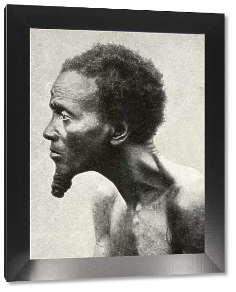 Tribal chief, Belgian Congo, Central Africa