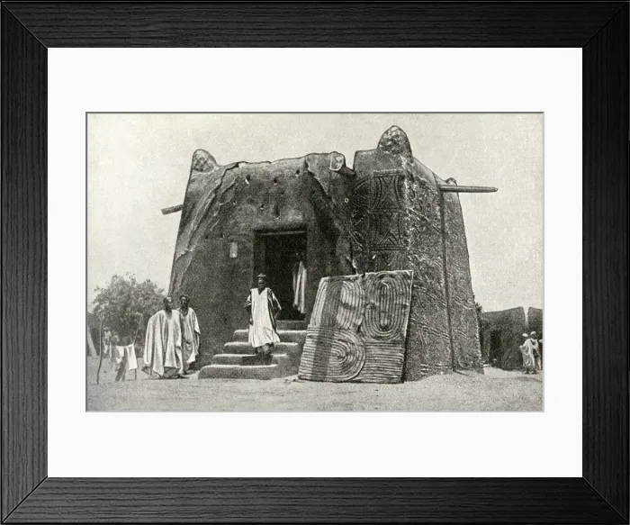 Framed Print : Law court building at Kano, Nigeria, West Africa Framed Print : Law court building at Kano, Nigeria, West Africa