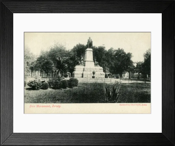 Framed Print : Channel Islands, Jersey - The Don Monument Framed Print : Channel Islands, Jersey - The Don Monument