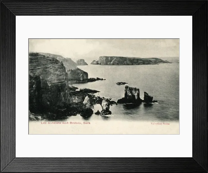 Framed Print : Channel Islands - Sark - Les Autelets and Brehou Island Framed Print : Channel Islands - Sark - Les Autelets and Brehou Island
