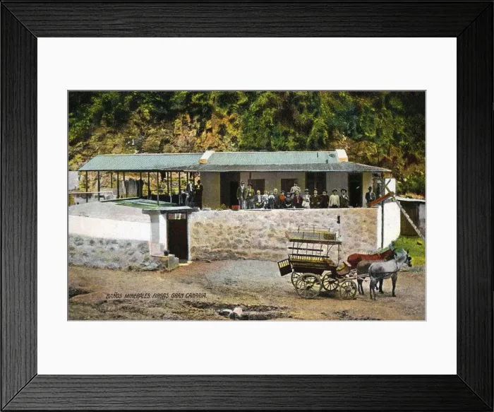 Framed Print : Mineral Baths - Firgas, Gran Canaria, Canary Islands, Spain Framed Print : Mineral Baths - Firgas, Gran Canaria, Canary Islands, Spain