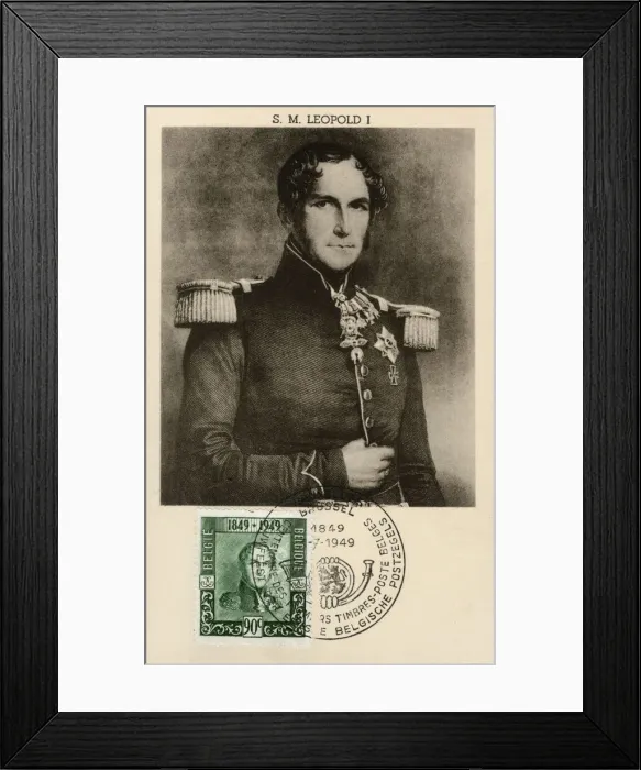 Framed Print : Leopold I of Belgium - King of the Belgians Framed Print : Leopold I of Belgium - King of the Belgians