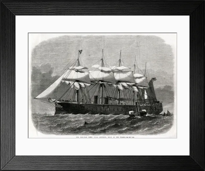 Framed Print : H. M.s Minotaur Framed Print : H. M.s Minotaur