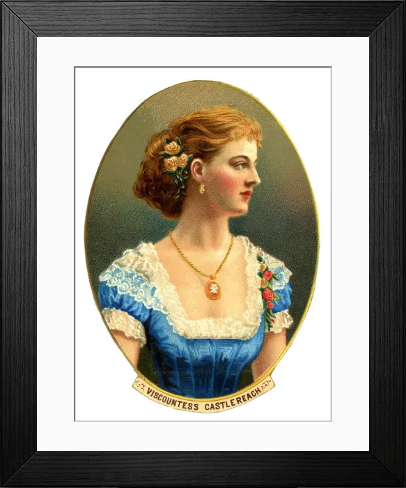 Framed Print : Edith Helen Chaplin, Viscountess Castlereagh Framed Print : Edith Helen Chaplin, Viscountess Castlereagh