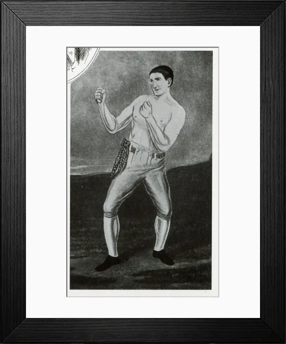 Framed Print : William Thompson, boxer Framed Print : William Thompson, boxer