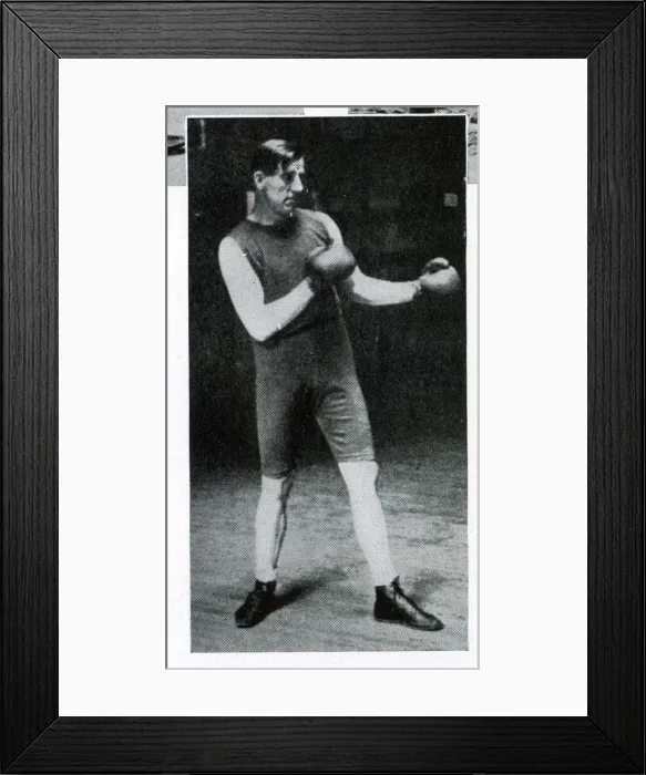 Framed Print : James J Corbett, boxer Framed Print : James J Corbett, boxer