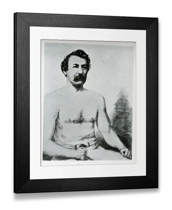 Framed Print : John C Heenan, boxer Framed Print : John C Heenan, boxer