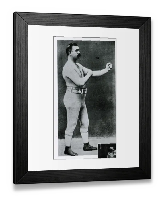Framed Print : James J Corbett, boxer Framed Print : James J Corbett, boxer