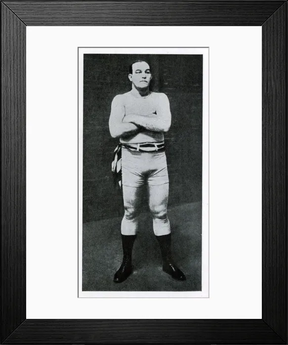 Framed Print : James J Jeffries, boxer Framed Print : James J Jeffries, boxer