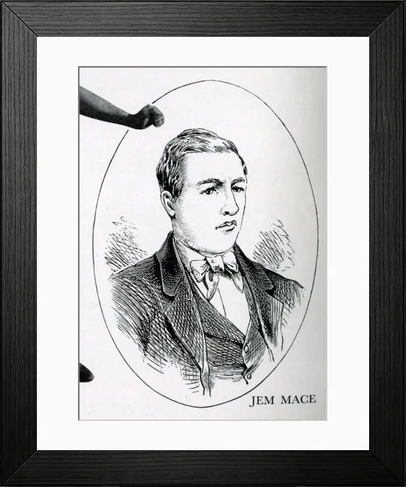 Framed Print : Jem Mace, boxer Framed Print : Jem Mace, boxer