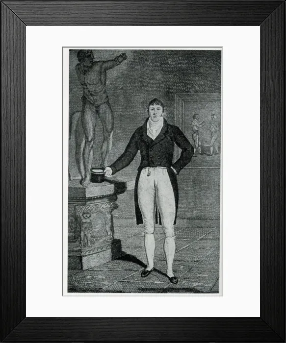 Framed Print : John Jackson, boxer Framed Print : John Jackson, boxer